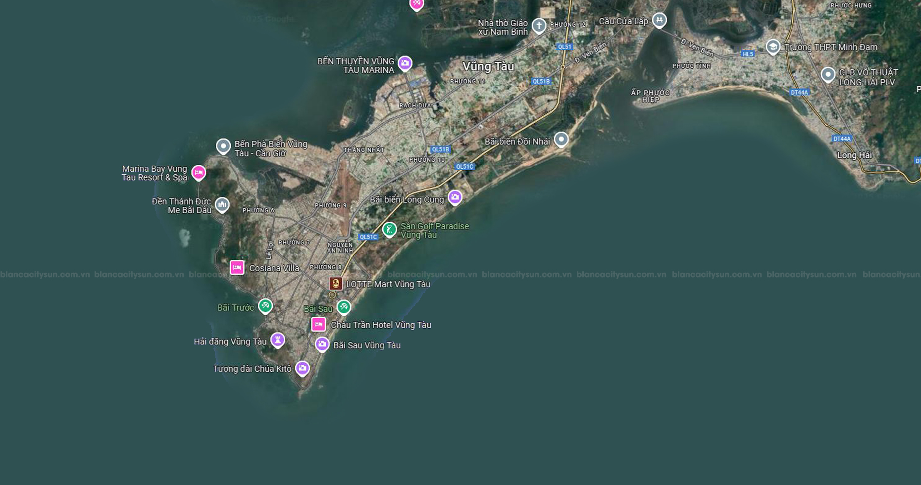 map | Blanca City By Sun Group