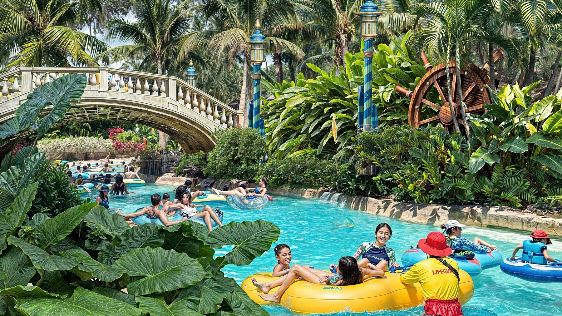 Công Viên Chia Theo 4 Phân Khu Mang Dấu ấn Văn Hóa Lịch Sử.